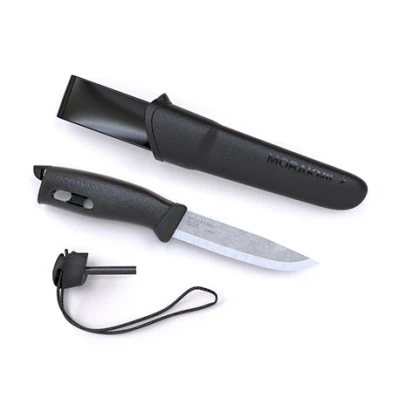Afbeelding van DWS Morakniv Companion Spark Mes Black Zwart Multitools &amp; Zakmessen