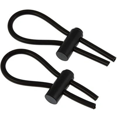 Afbeelding van E Stim 4mm Conductive Rubber Loops Black OS