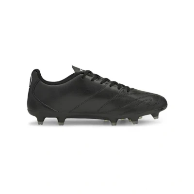 Afbeelding van Puma KING HERO 21 FG Voetbalschoenen met kunststof noppen, Heren, Maat: 46, Black/white Leer en imitatieleer