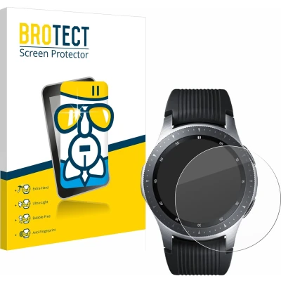 Afbeelding van BROTECT Screenprotector voor Samsung Galaxy Watch (46 mm) Folie Beschermfolie Beschermglas transparant