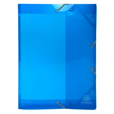 Afbeelding van 8x Exacompta Iderama elastobox, uit PP, rug van 2,5 cm, geassorteerde