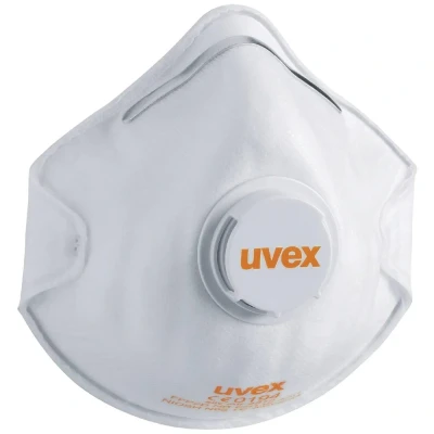 Afbeelding van uvex silv air classic 2210 8762210 Fijnstofmasker met ventiel FFP2 D 15 stuk(s)