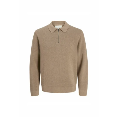 Afbeelding van JACK &amp; JONES Trui &#039;JPRBLAMILANO&#039; taupe