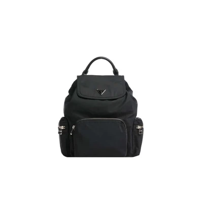 Afbeelding van GUESS Vrije tijd Rugzak Eco Gemma Backpack Black Zwart