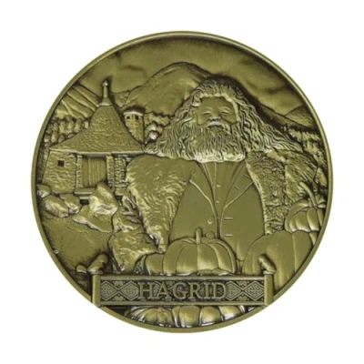 Afbeelding van FaNaTtik Harry Potter Verzamelobject Collectable Coin Hagrid Limited Edition Bronskleurig
