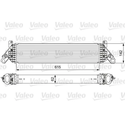 Afbeelding van Valeo Interkoeler 818630