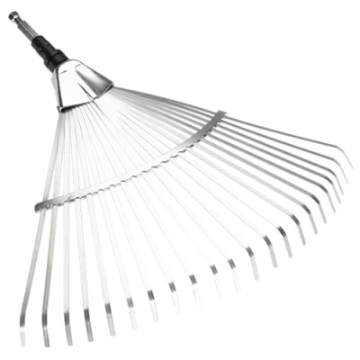 Afbeelding van GARDENA combisystem bladhark: Bladhark met 50 cm werkbreedte, ideaal tuingereedschap voor het aanvegen van tuinafval zoals bladeren of gemaaid gras, geschikt alle stelen (3102 20)