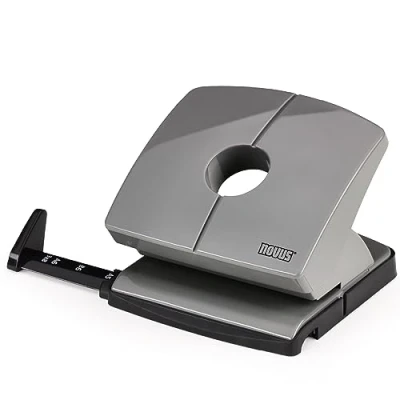 Afbeelding van NOVUS Perforator B220 Color ID 2.0 (20 vellen perforatie, vast vastklikkende aanslagrail, functionele onderdelen van metaal) smart grey