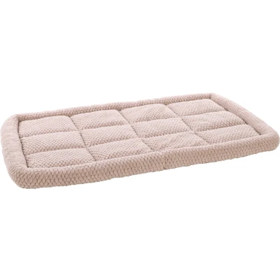 Afbeelding van Flamingo Jacquard kussen, rechthoekig, taupe, 116 x 69 8 cm