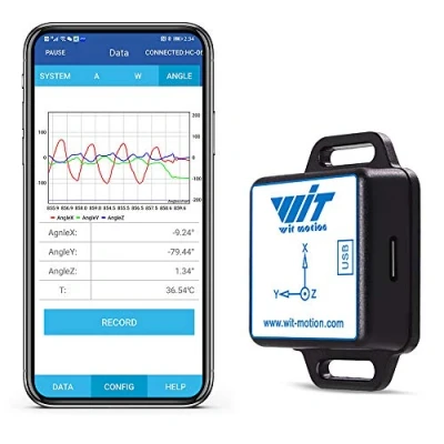 Afbeelding van [Bluetooth versnellingsmeter + hellingmeter] BWT901CL MPU9250 Zeer nauwkeurige 9 assige gyroscoop hoek (XY 0,05 nauwkeurigheid) magnetometer met Kalman filter, 200 Hz 3 IMU sensor
