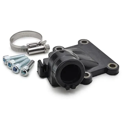 Afbeelding van Easyboost Spruitstuk 12 tot 21mm voor MBK Booster en na 2004 Bw&#039;s Stunt Rocket Slider Motor Minarelli verticaal Carburateur 14 16 17.5 19