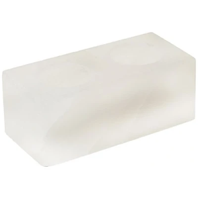 Afbeelding van Wagner Life Twin Cube White Line theelichthouder