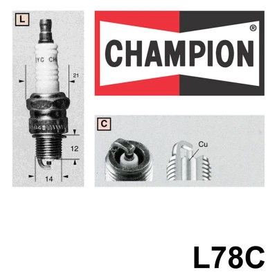 Afbeelding van Champion Bougie L78C