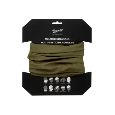 Afbeelding van Brandit Multifunktionstuch Sjaal, Maat: One Size, Olive