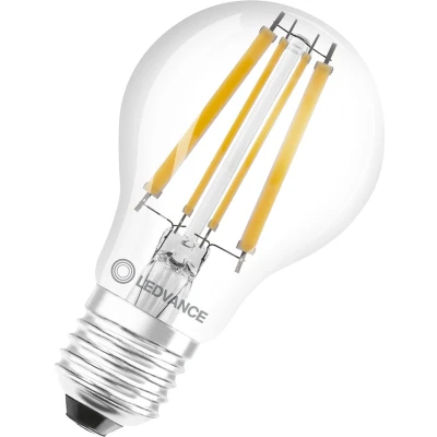 Afbeelding van Ledvance Classic LED E27 Peer Filament Helder 11W 1521lm 827 Zeer Warm Wit Dimbaar Vervangt 100W