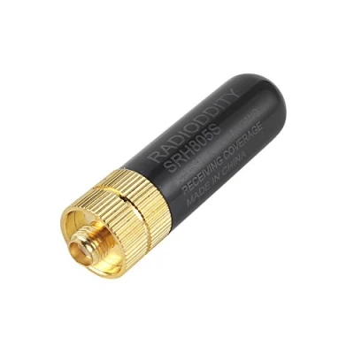 Afbeelding van Radioddity SRH 805S UHF/VHF SMA Vrouwelijke Dual Band 10W High Performance Antenne voor Baofeng GT 3 UV 5R BF 888s 144 / 430MHz