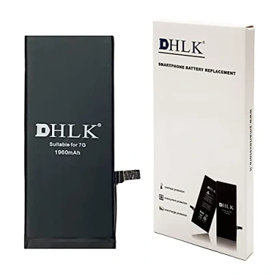 Afbeelding van DHLK® TI Line Batterij compatibel met iPhone 7 (A1660, A1778, A1779) Capaciteit 1960 mAh Productie 2023