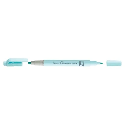 Afbeelding van Pentel Illumina Flex markeerstift 1 stuk(s) Beitelvormige/fijne punt Lichtblauw