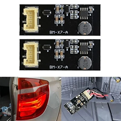 Afbeelding van EUNEWR Set van 2 LED achterlichten voor Driver B003809.2 X3 F25 2011 2017 Plug &amp; Reparatie Platina Vervanging Achterlicht Chipkaart BMW