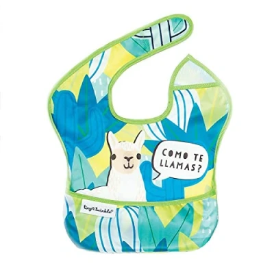 Afbeelding van Tiny Twinkle EB 10 slabbetjes van Repeltex waterdicht met tas Como te Llamas 80 g