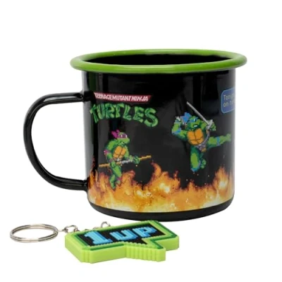 Afbeelding van Teenage Mutant Ninja Turtles: Arcade Mok &amp; Sleutelhanger