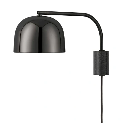 Afbeelding van Normann Copenhagen Grant Wandlamp 43cm Zwart