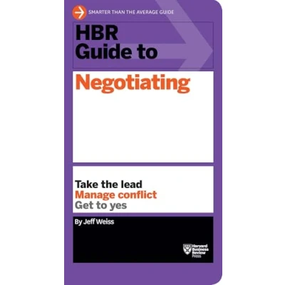Afbeelding van HBR Guide to Negotiating (HBR Series)