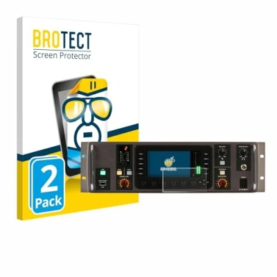Afbeelding van BROTECT Screenprotector voor Behringer X32 Rack Folie Beschermfolie transparant (2 Stuks)