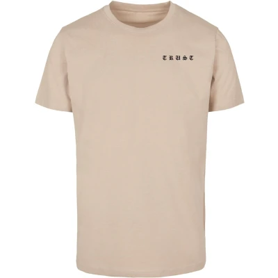 Afbeelding van Mister Tee Trust DOVE Tshirt print, Heren, Maat: 4XL, Sand