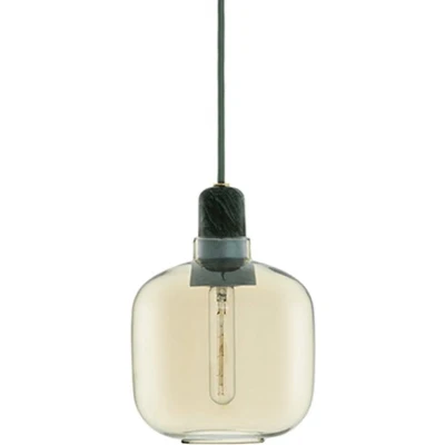 Afbeelding van Hanglamp Normann Copenhagen Amp Small Gold Green