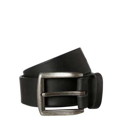 Afbeelding van PIECES leren riem PCNADY zwart