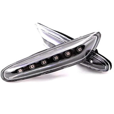 Afbeelding van LED knipperlicht voor 1 serie E81 E82 E87 E88, 3 E46 E90 E91 E92 E93, 5 E60 E61, X3 E83, X1 E84 helder uiterlijk