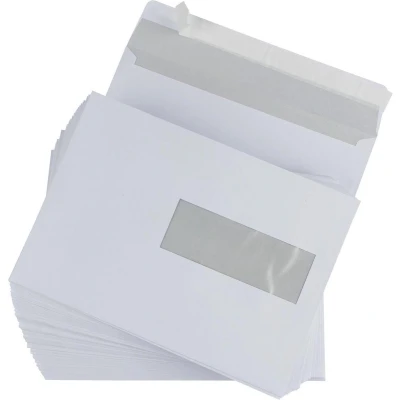 Afbeelding van Gallery Enveloppen Ft 156 X 220 Mm, Venster Rechts (500 Stuks)