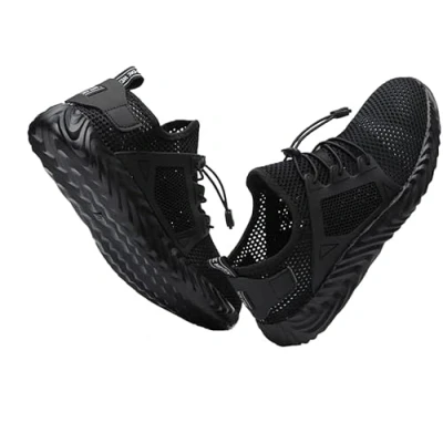 Afbeelding van Frilla Reinforce Veiligheidsschoenen, werkschoenen, voor heren, licht, stalen neus, ademend, met 41 46 EU, zwart, EU