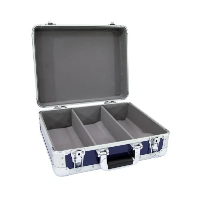 Afbeelding van Roadinger cd koffer opbergsysteem blauw case