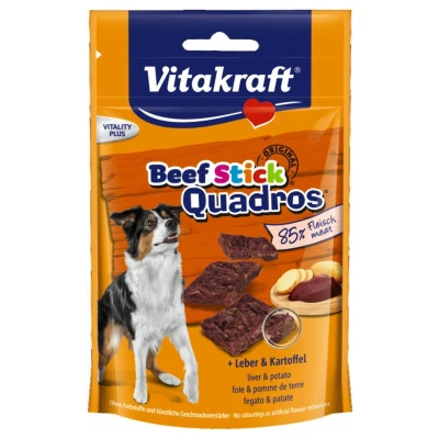 Afbeelding van Beef stick quadros met lever &amp; aardappel