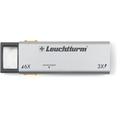 Afbeelding van Leuchtturm, Zakformaat, Loupe met LED