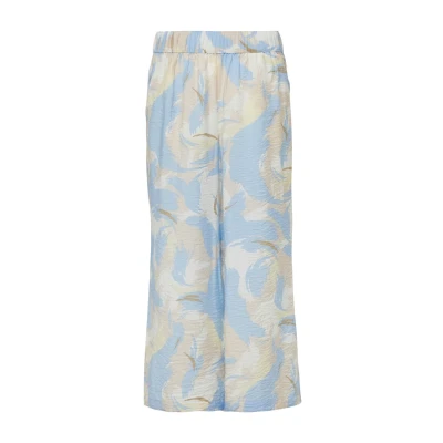 Afbeelding van s.Oliver Strukturierte Culotte Broek, Dames, Maat: 34, Beige