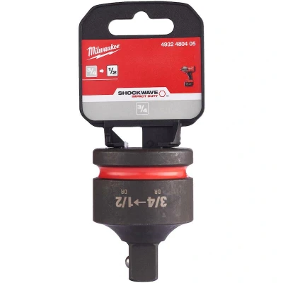 Afbeelding van Milwaukee Accessoires Verloopstuk SHOCKWAVE Hex van 3/4 naar 1/2&quot; 1 stuk 4932480405