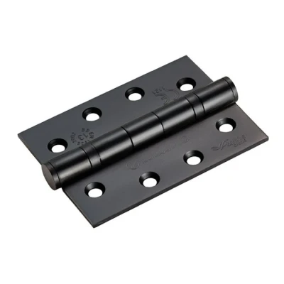 Afbeelding van Eurospec Bladscharnier 102 x 76mm rechthoek zwart