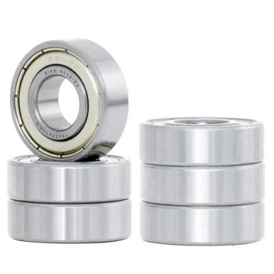 Afbeelding van XiKe 6 Stuks 6202ZZ Kogellager 15x35x11mm Chroomstaal en Dubbele metalen afdichting 6202Z Groefkogellagers