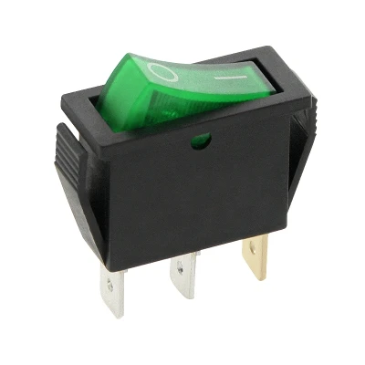 Afbeelding van Schakelaar groen 12 volt 20A verlicht