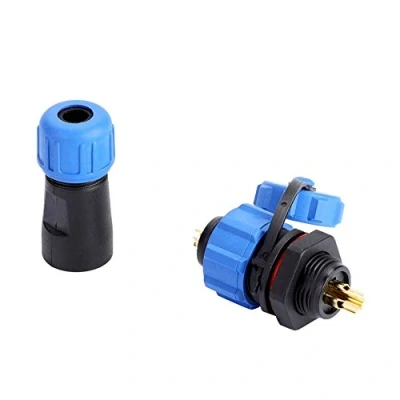 Afbeelding van luchtvaartstekker IP68 SP13 2 Pin / 3 4 5 6 7 9 plug waterdicht (3pin)