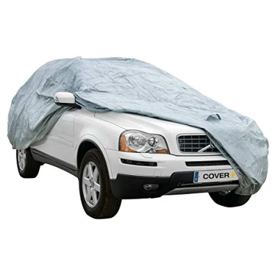 Afbeelding van Car Plus Autohoes 2xl 485 X 195 185 Cm Pvc Grijs