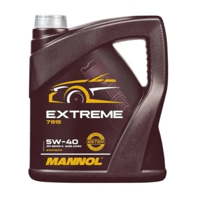 Afbeelding van MANNOL MN7915 4 Extreme 5W 40 API SN/CF motorolie, liter