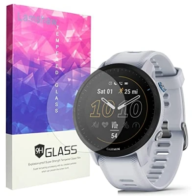 Afbeelding van Onetuo Displaybeschermfolie compatibel met Garmin Forerunner 955 Smartwatch, 9H hardheid pantserglas beschermfolie voor Smartwatch (3 stuks)