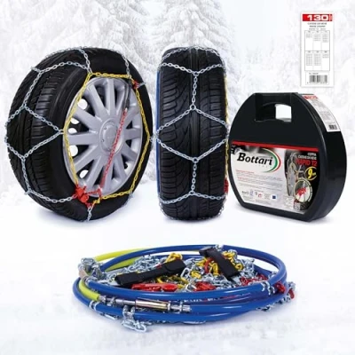 Afbeelding van Bottari [Goodyear] 18833 „Rapid T2&quot; sneeuwkettingen van 9 mm, maat 130, compatibel met ABS en ESP
