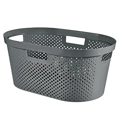 Afbeelding van CURVER Wasmand, donkergrijs, 40L