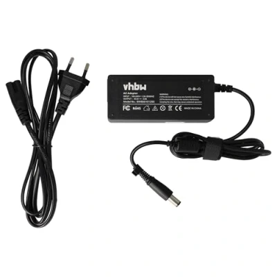 Afbeelding van vhbw 1x voeding compatibel met HP Compaq Presario CQ57 CQ56 CQ70 CQ58 CQ60 CQ61 CQ40 CQ45 CQ50 Notebook 65W
