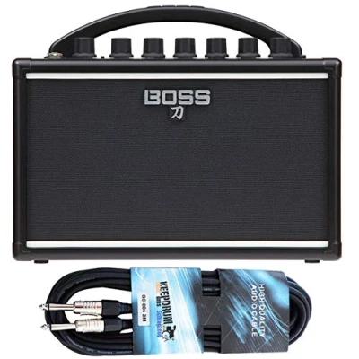 Afbeelding van Boss Katana mini gitaarversterker + keepdrum gitaarkabel 3 m